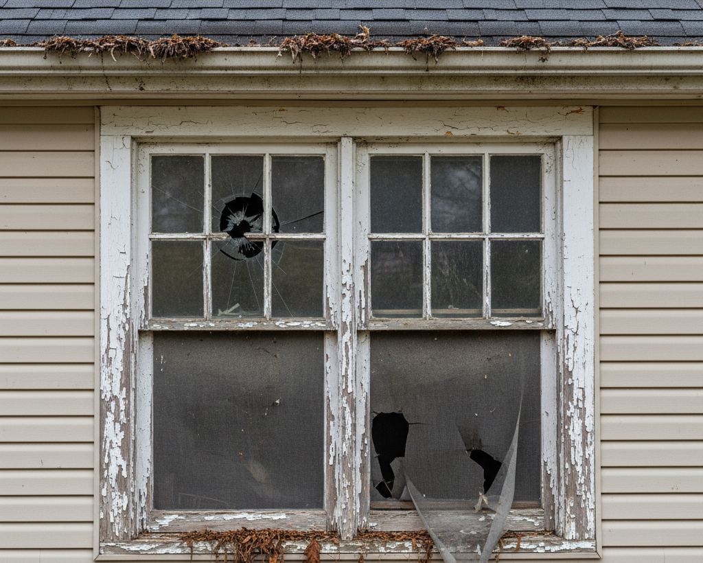 Before: older windows